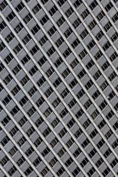 Windows of a modern office building Stock Photos