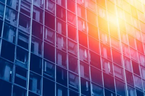 Windows office building for background. 스톡 사진