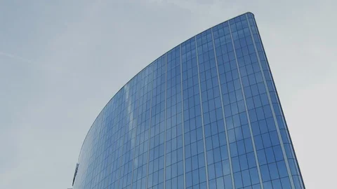 Windows of an office building, close-up 스톡 동영상 121833556