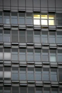 Windows of an office building Fotos de archivo