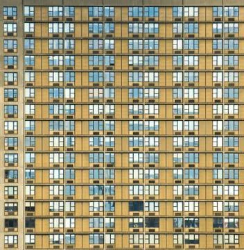 Windows of office buildings Stock Photos