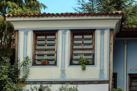Windows in the Old Town Stock Photos