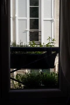 Windows open to the world Stock Photos