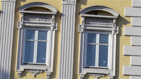 Windows in residential house Stock-Footage 49000285