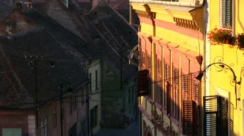 Windows sibiu hermannstadt Stock Footage 11911923