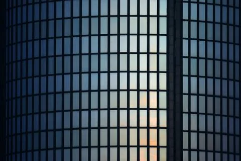 Windows on skyscraper Stock Photos