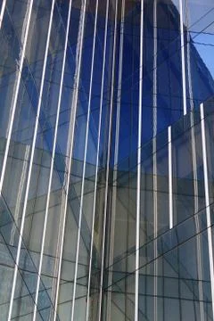 The windows of a skyscraper Stock Photos
