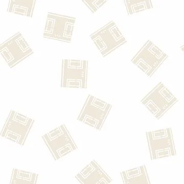 Windows top lighting glyph seamless pattern Ilustración de archivo