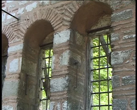 Windows in tower Stockbeeldmateriaal 944263