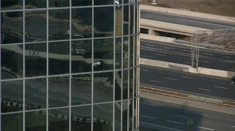 Windows Traffic with Roadway Stock Footage 577197