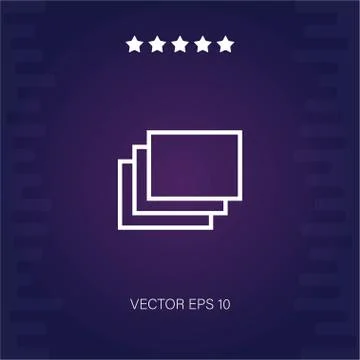 Windows vector icon Stock Illustration