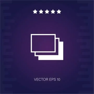 Windows vector icon Stock Illustration