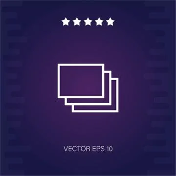Windows vector icon Stock Illustration