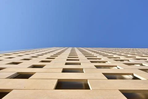 The windows wall Foto stock