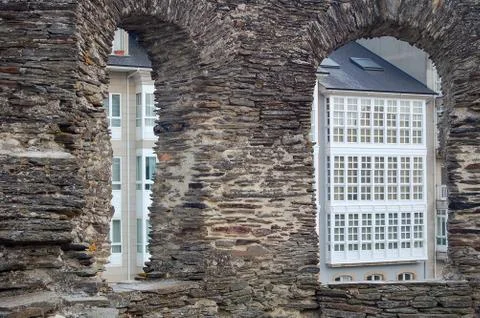 Windows in Windows - Lugo Stock Photos