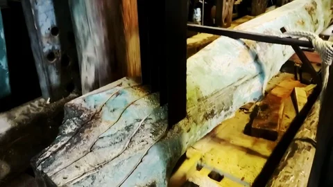 Windowsaw in windmill Stock Footage 85395550