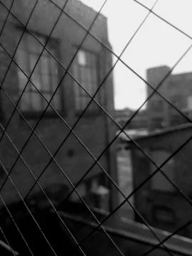 Windowscreenbnw Foto stock