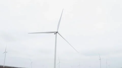 Windpark opening scene Stock Footage 300720322
