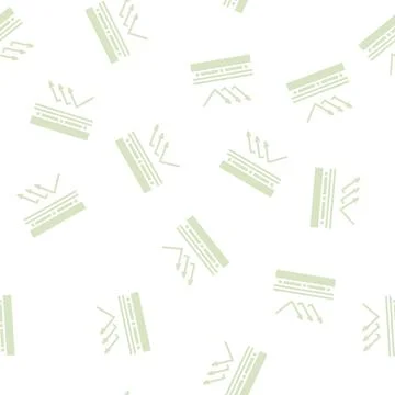 Windproof layer glyph seamless pattern 库存插图