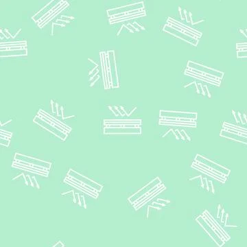 Windproof layer line seamless pattern Stock Illustration