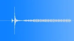 Windproof lighter flap closing Sound Effect