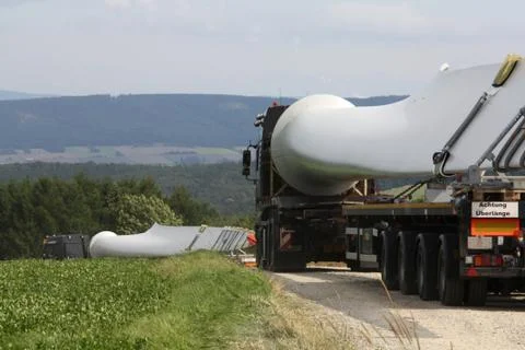 Windradflügel Stock Photos