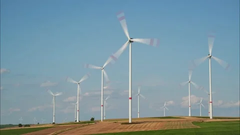 Windraeder-4k-timelapse Stock Footage 131894285