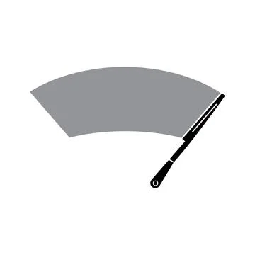 Windscreen wiper design Stock Illustration