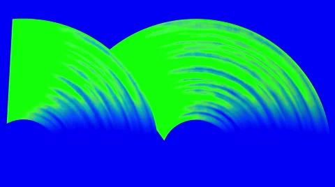 Windscreen wipers 4K, green screen, blue screen. Seamless loop. Stockbeeldmateriaal 50080671