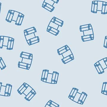 Windscreens for stoves titanium line vector seamless pattern Illustrazione stock