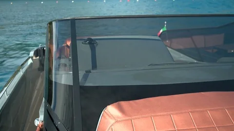 Windshield on a maxi rib Stock Footage 71004109