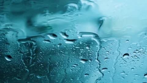 Windshield raining drop Stock Footage 274414781
