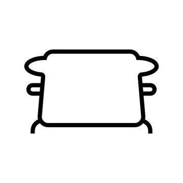 Windshield snow cover accessory line icon vector illustration Stock Illustration