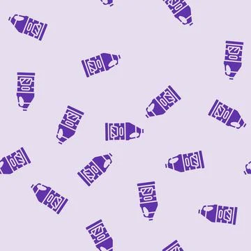 Windshield washer fluid car care glyph seamless pattern 스톡 일러스트