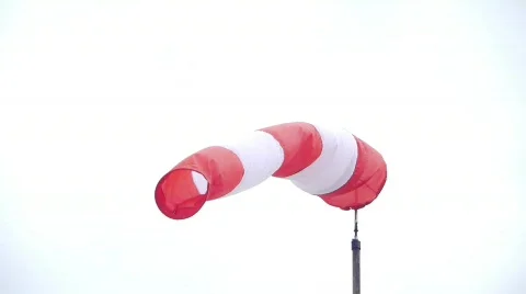Windsock Airport Stock Footage 742986