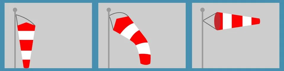 Windsock Stock Illustration