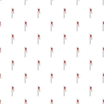 Windsock pattern indicating wind direction and speed Stock Illustration