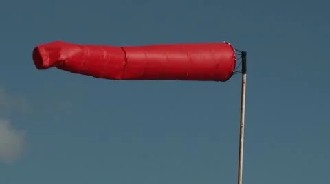 Windsock in St Kitts Stock Footage 11428143