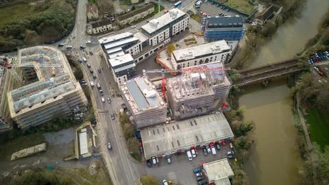 Windsor Bridge Road, New Developments Stock Photos