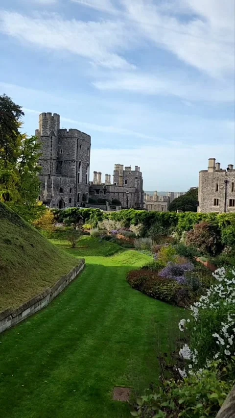 Windsor Castle, Editorial Use Only Stock Footage 315801488