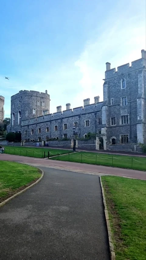 Windsor Castle, Editorial Use Only Stock Footage 315801508
