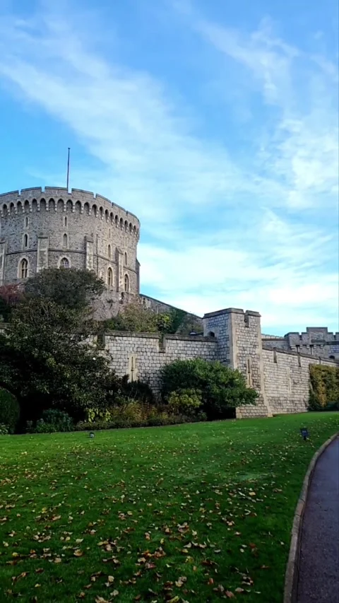 Windsor Castle, Editorial Use Only Stock Footage 315801509