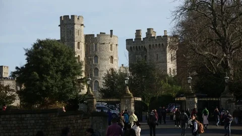 Windsor Castle in England Stock Footage 70523510