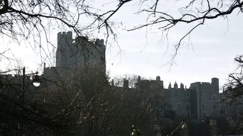 Windsor Castle in England Stock Footage 70526915