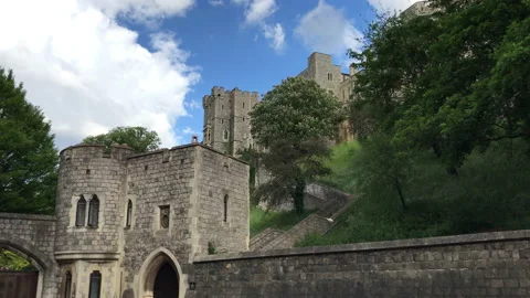 Windsor Castle in England Video stock 133085210