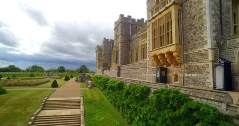 Windsor Castle Stock Footage 91684836