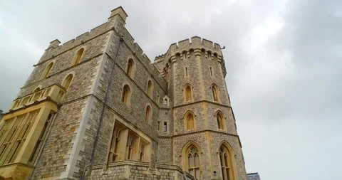 Windsor Castle Gardens Stock Footage 91686102