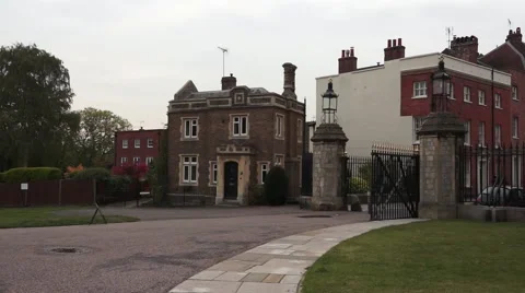 Windsor Castle Gate House Stock Footage 68595308