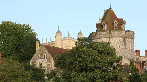 Windsor Castle in Great Britain Video stock 40635406