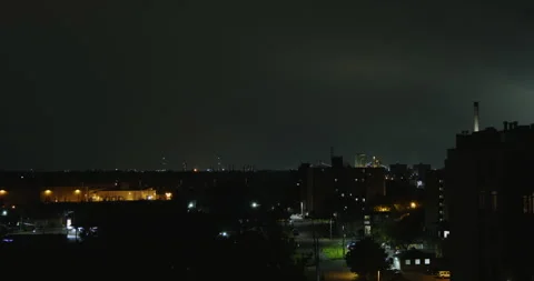 WINDSOR, ONTARIO, CANADA - AUG 24, 2023 - Tornado Storm in Windsor, Ontario Stock Footage 250497780